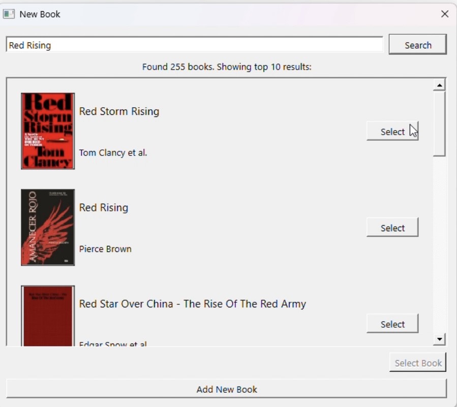 Personal Library Projects